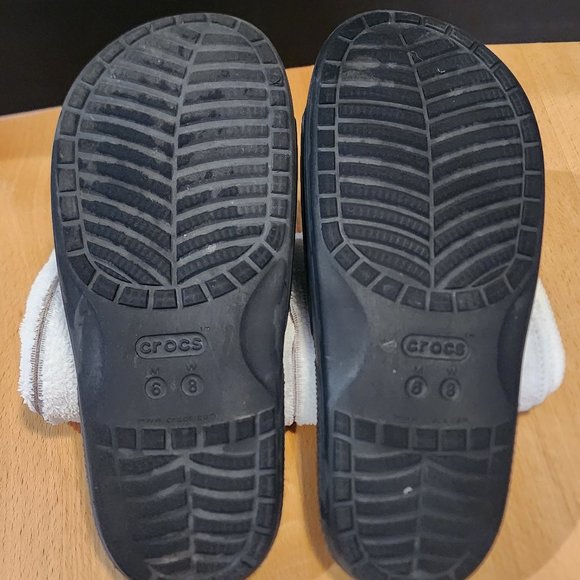 Youth 6 Tie Dye Crocs Slides - Picture 3 of 3